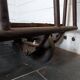Iron and wood industrial trolley / clothes rack