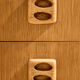 Oak chest of drawers with four drawers