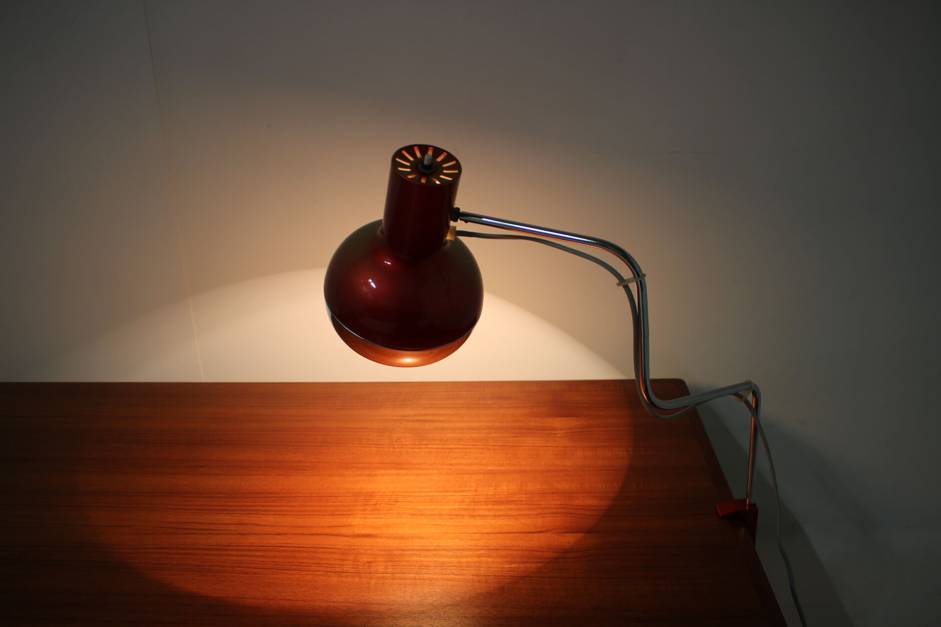 Table lamp designed by Josef Hůrka for Napako, 1970
