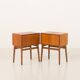 Pair of mid-century teak nightstands, Denmark 1960s