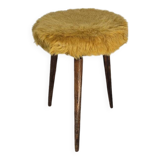 Wooden tripod stool