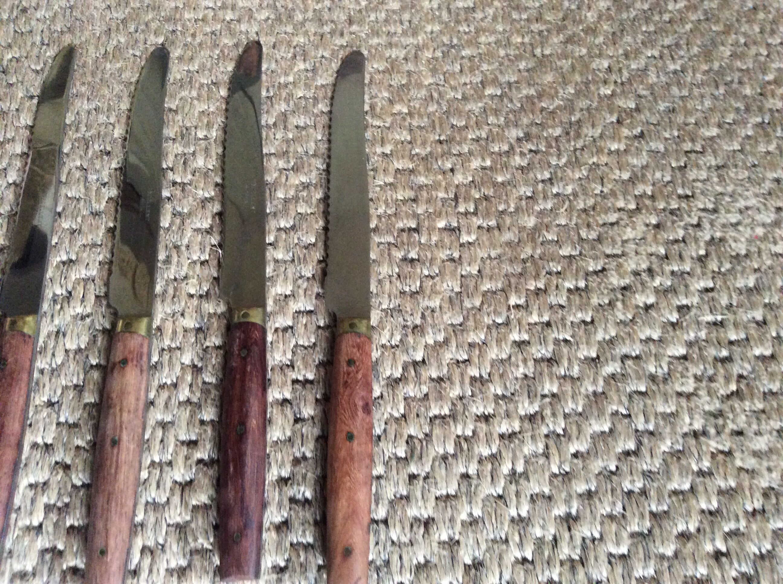 Series of 12 table knives