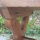 Antique oak farmhouse table