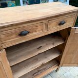 Parisian buffet raw wood