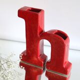 pretty Italian ceramic vase 1970