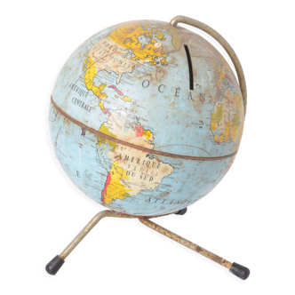 Globe terrestre Gal Tirelire