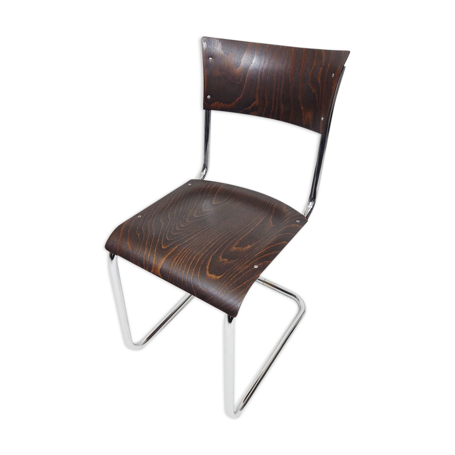 Tubular steel cantilever chair by Mart Stam