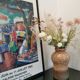 Ceramic vase of Muhlbach Alsace
