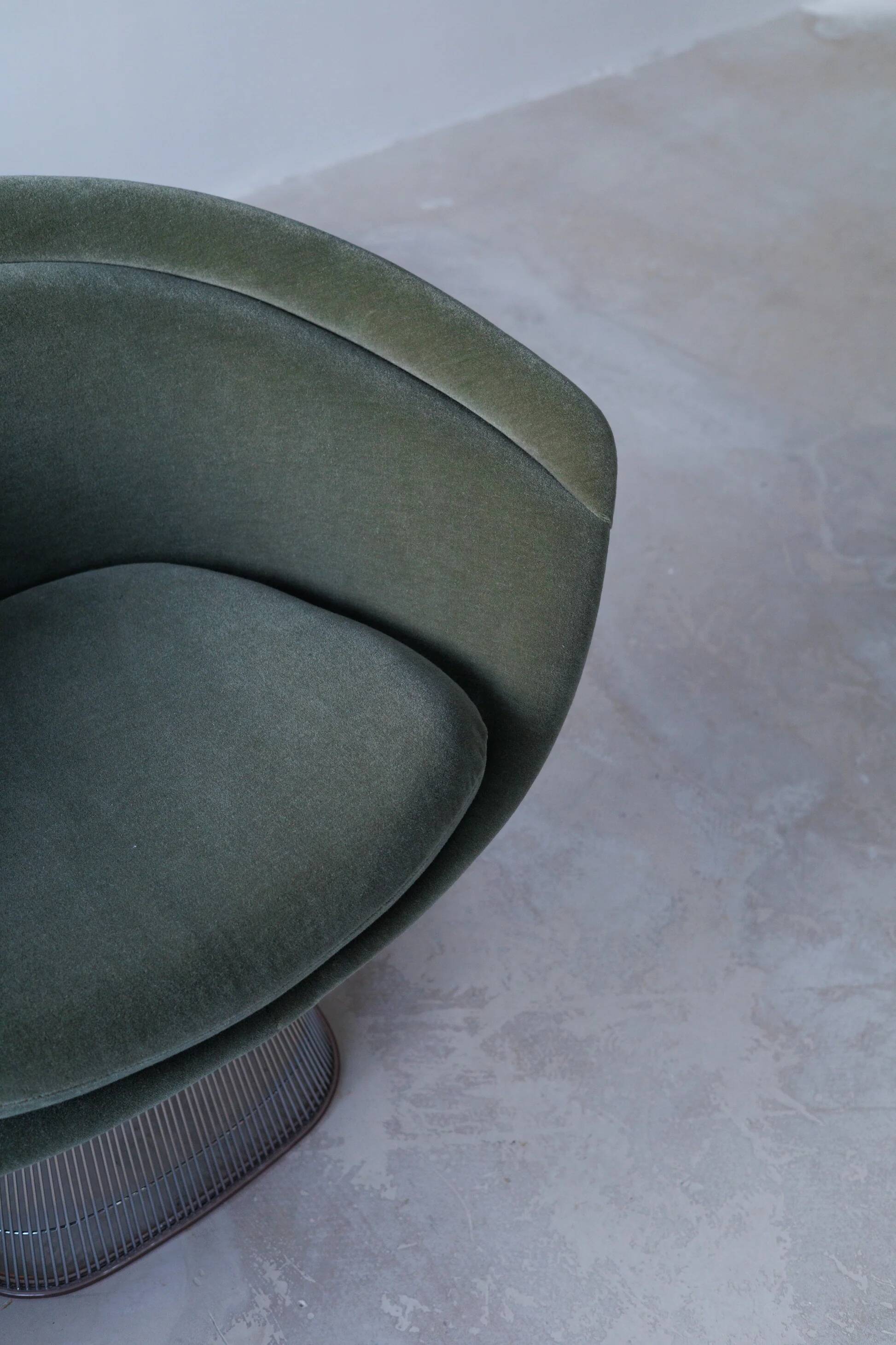 Ensemble de 2 fauteuils lounge Platner par Warren Platner pour Knoll