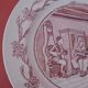 Talking plate with theme series the wedding in the countryside