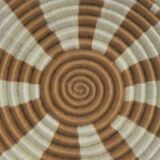 African Mural Basket