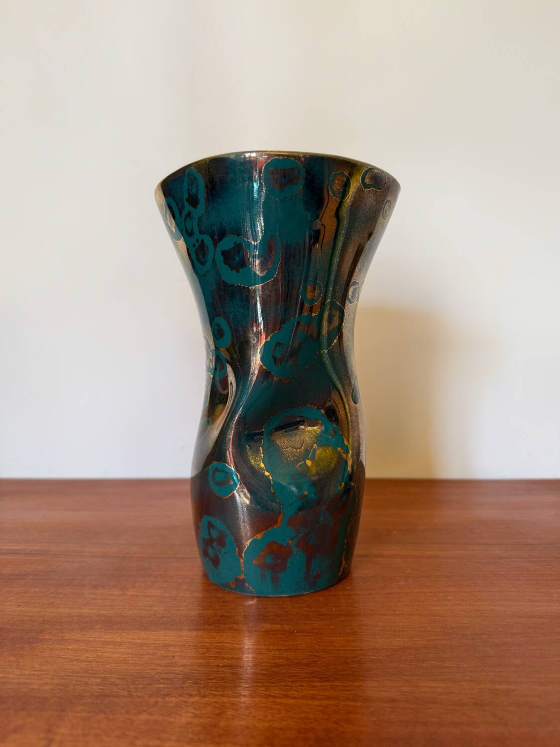 Arts Ceram Grand Feu Art Deco Vase