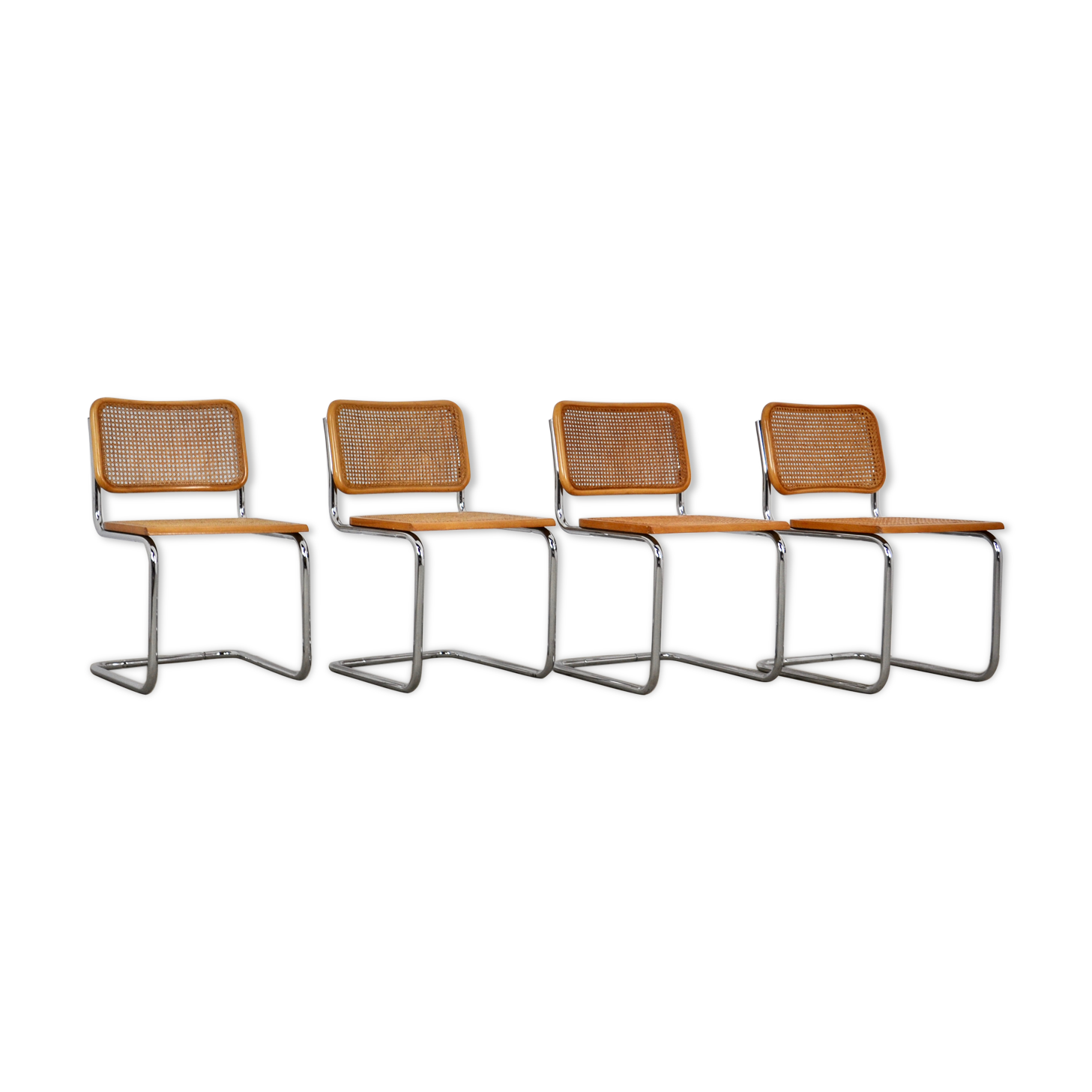 Dinning chairs B32 by Marcel Breuer