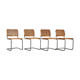 Dinning chairs B32 by Marcel Breuer