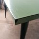 Tolix table, vintage metal and formica
