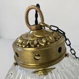 VINTAGE XL ART DECO CHANDELIER