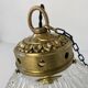 VINTAGE XL ART DECO CHANDELIER