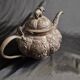 Solid silver teapot kutch India