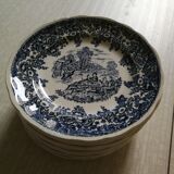 Set of 11 plates Lunéville