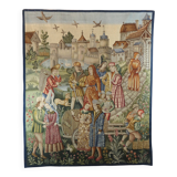 Tapestry "The Medieval City" Aubusson
