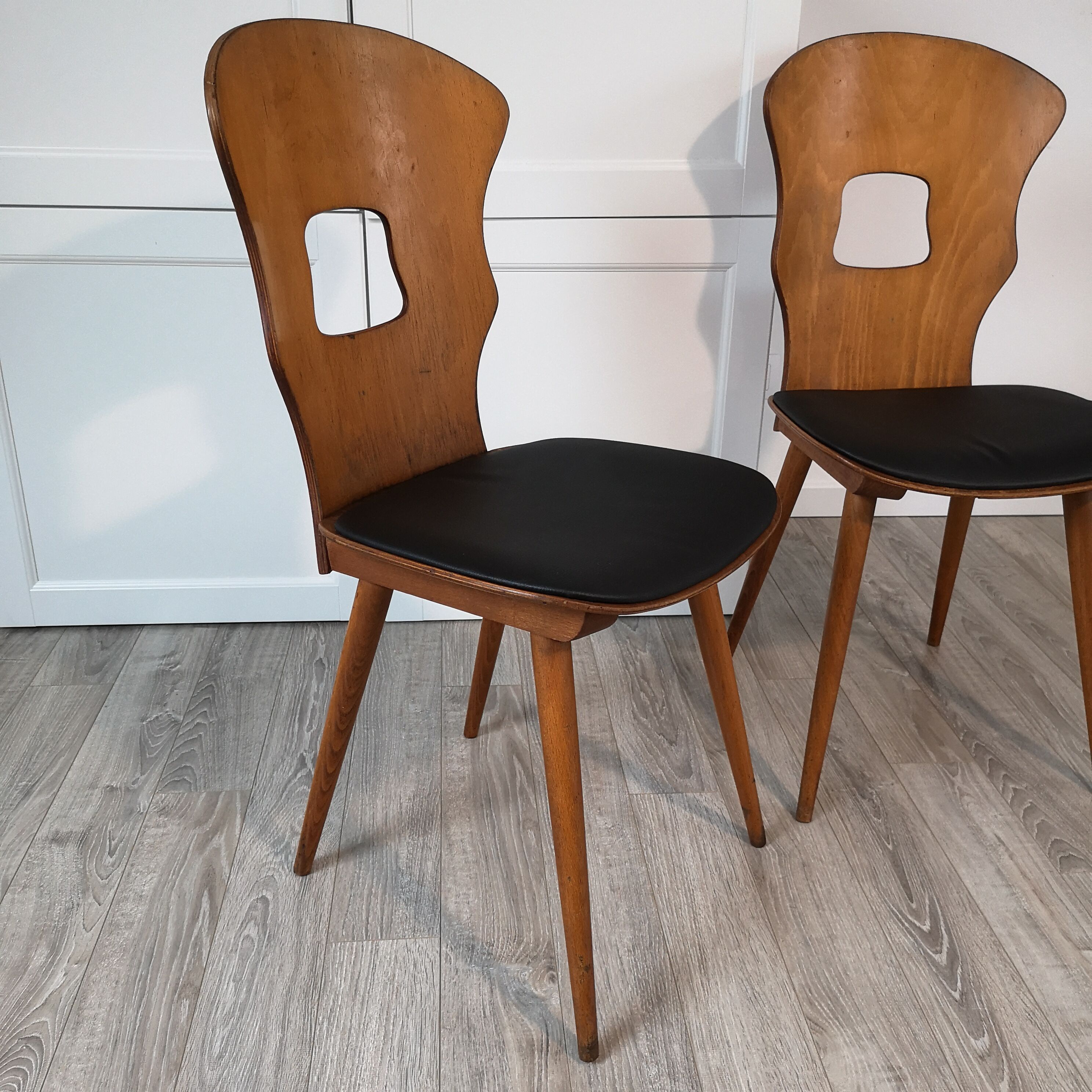 Pair of Bistro chairs Baumann Gentiane
