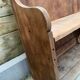 Church pew