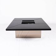 Lacquered bar coffee table by Paul Michel for Roche Bobois, France, 1980s