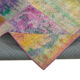 Handwoven anatolian contemporary 197 cm x 301 cm multicolor patchwork carpet