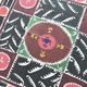 Vintage hand-embroidered tablecloth 116x116 cm