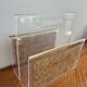 Acrylic magazine rack