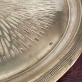 Old brass pocket tray