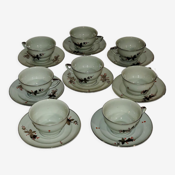 8-cup service porcelain from Czechoslovakia