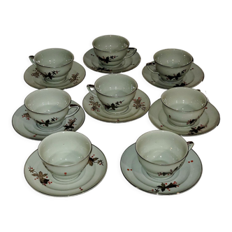 8-cup service porcelain from Czechoslovakia