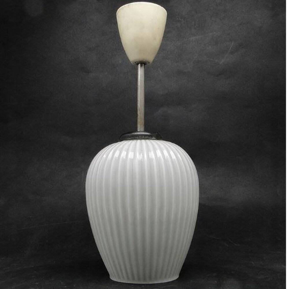 Pop art style pendant lamp, Poland, 1970s