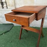 60s bedside table