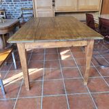 Old fir farm table, 180×102cms