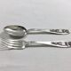 Silver child cutlery, Indochina