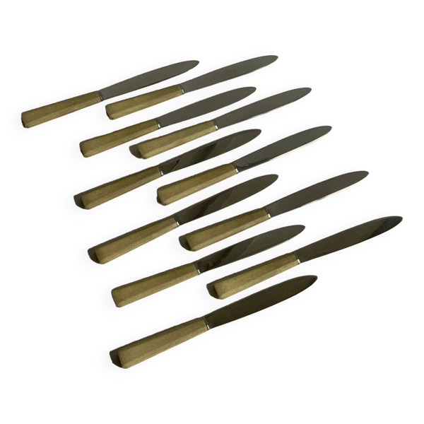 11 couteaux vintage