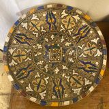 Pair of Antique SAFI Moroccan Glazed Terracotta Dishes from the 50s