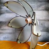 Daisy suspension shortbread glass and vintage brass