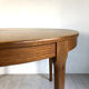 Table ronde par Niels Otto Moller en teck
