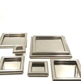 Ziggurat-shaped stacked trays / vide poche sculpture, Italy 1970s