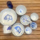 Complete set with Carpe Koi Blue design.
