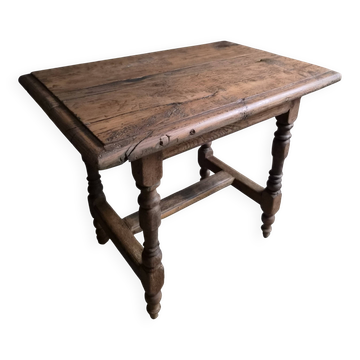 18th-century oak table / Small desk – Rustic French country table