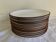 set of 12 flat plates in glazed earthenware Siena by KMK Scandinavia 1965