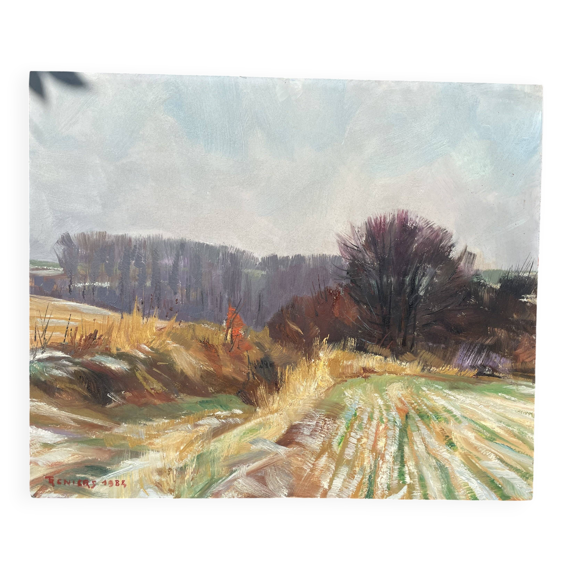 landscape painting by Tony Reniers