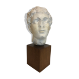 Statue bust roman man