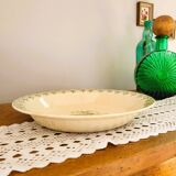 Plat creux en terre de fer gien - louis xv