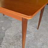 Scandinavian vintage teak extendable table