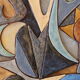 Belgian ceramic wall panel — late 1970s